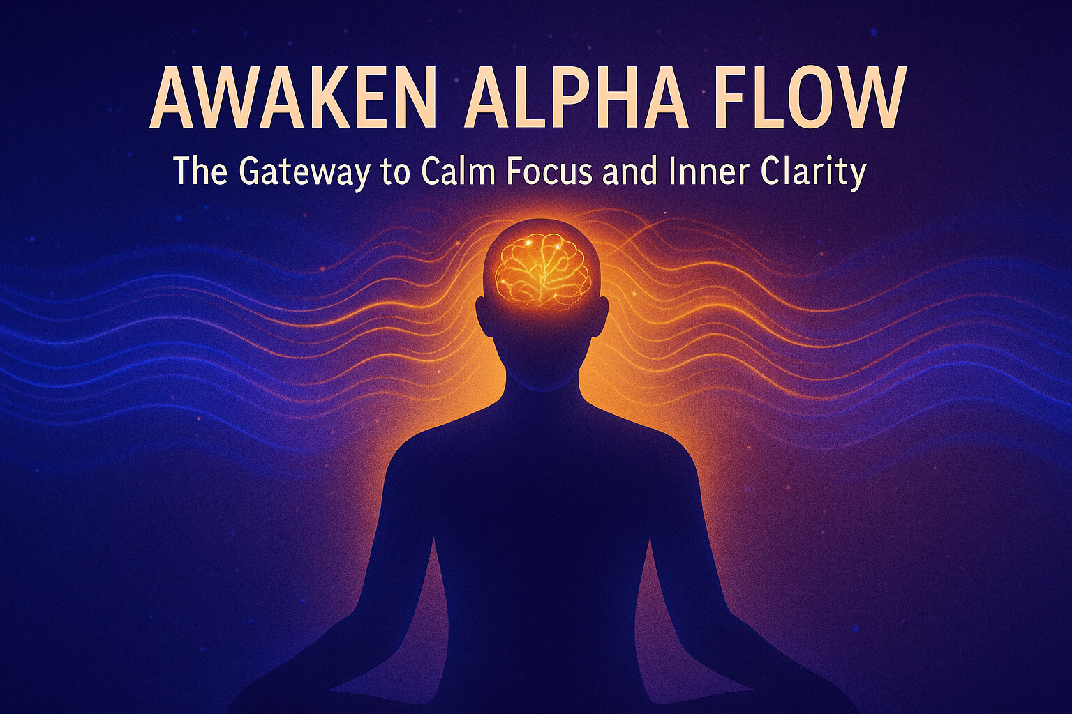 Awaken Alpha Flow: The Gateway to Calm Focus and Inner Clarity