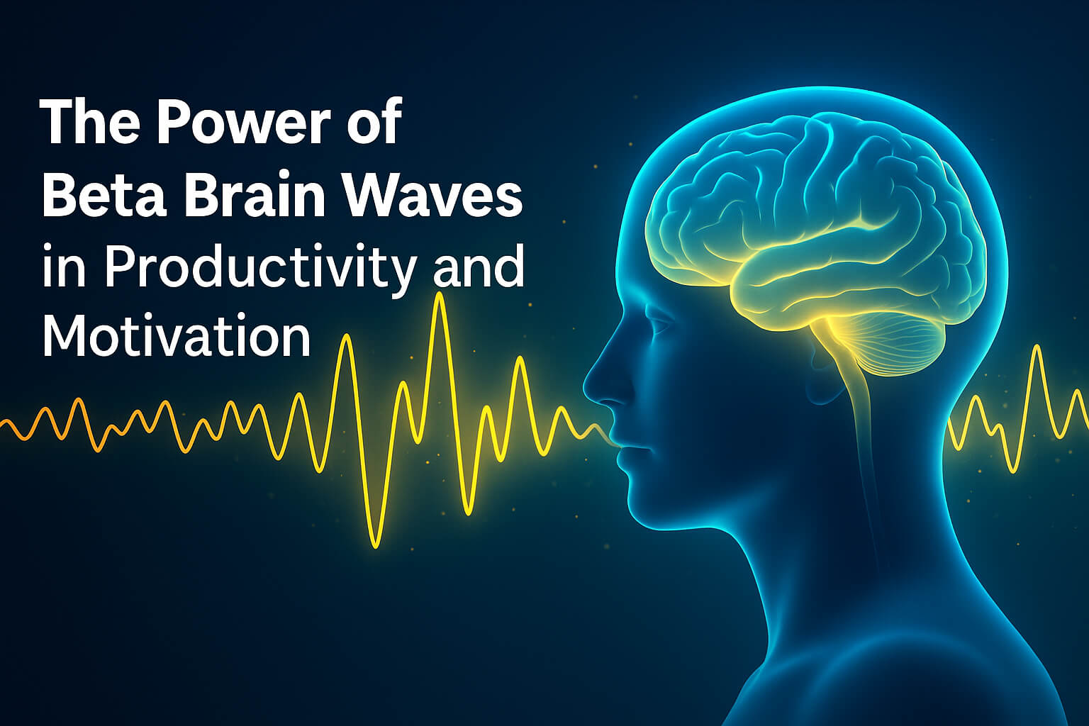 The Power of Beta Brain Waves in Productivity and Motivation