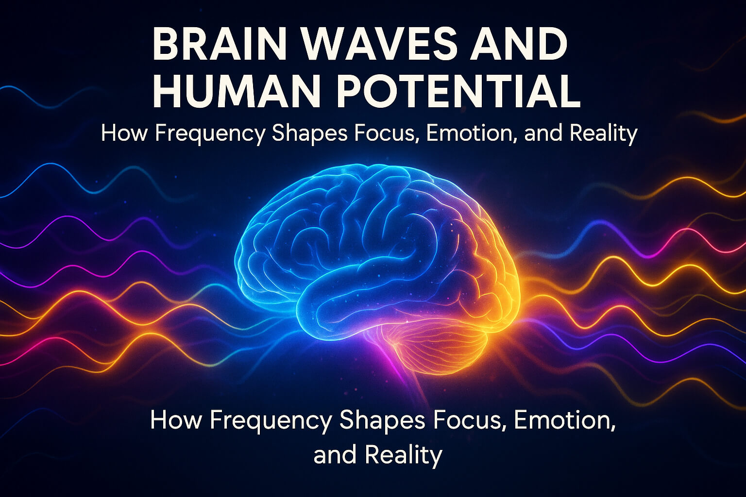 Brain Waves and Human Potential: How Frequency Shapes Focus, Emotion, and Reality