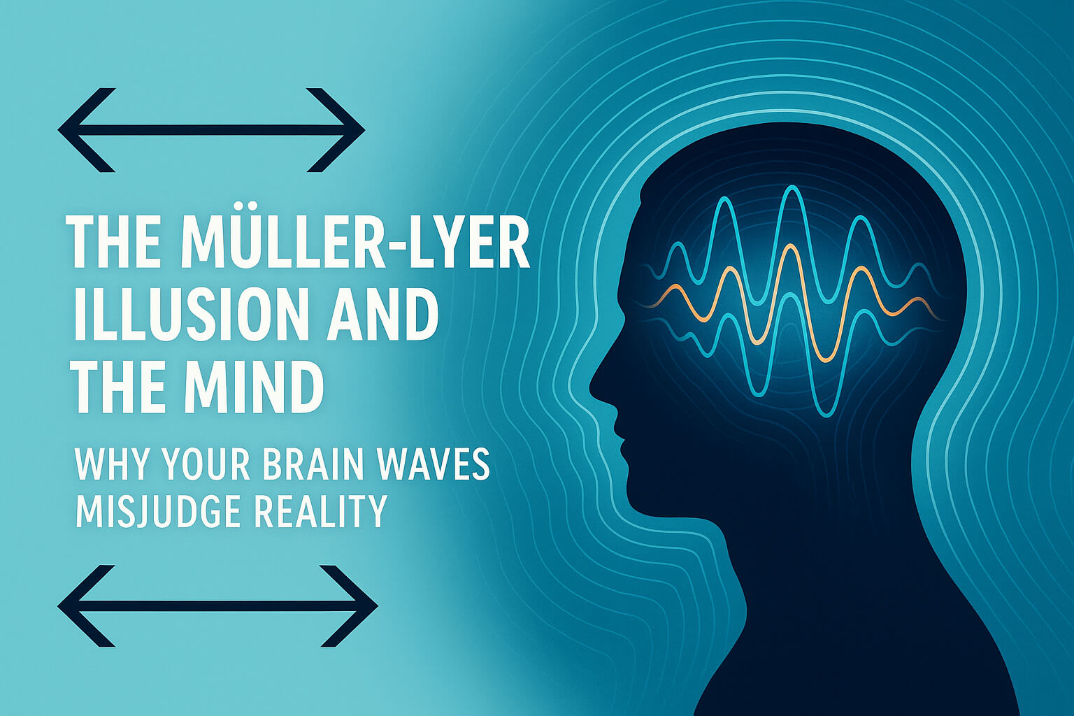 The Müller-Lyer Illusion and the Mind: Why Your Brain Waves Misjudge Reality
