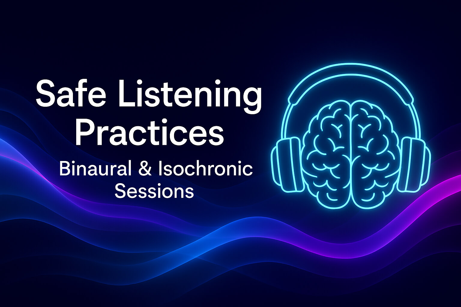 Safe Listening Practices for Binaural and Isochronic Sessions