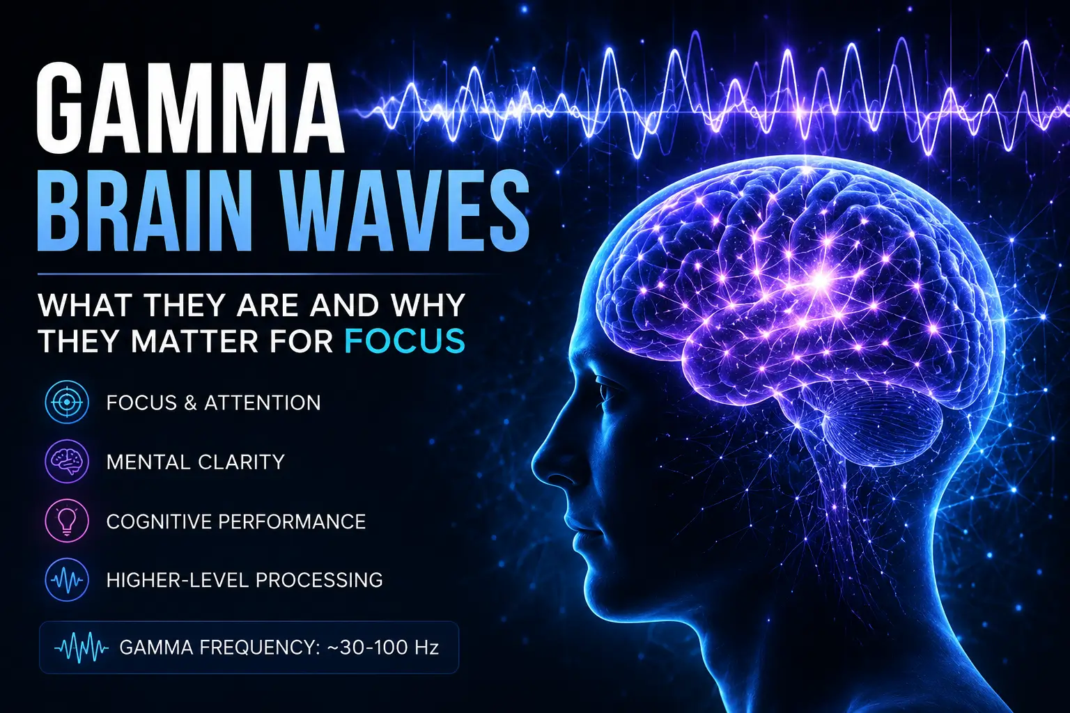 Gamma Brain Waves: What They Are and Why They Matter for Focus