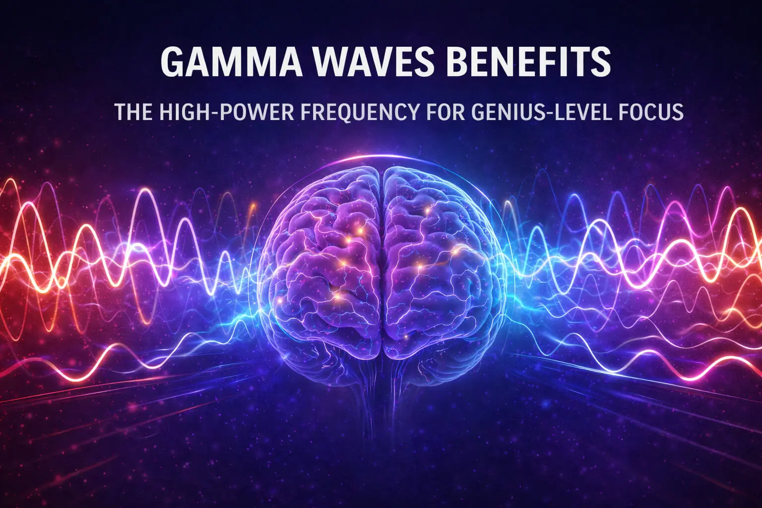Gamma Waves Benefits: The High-Power Frequency for Advanced Cognition