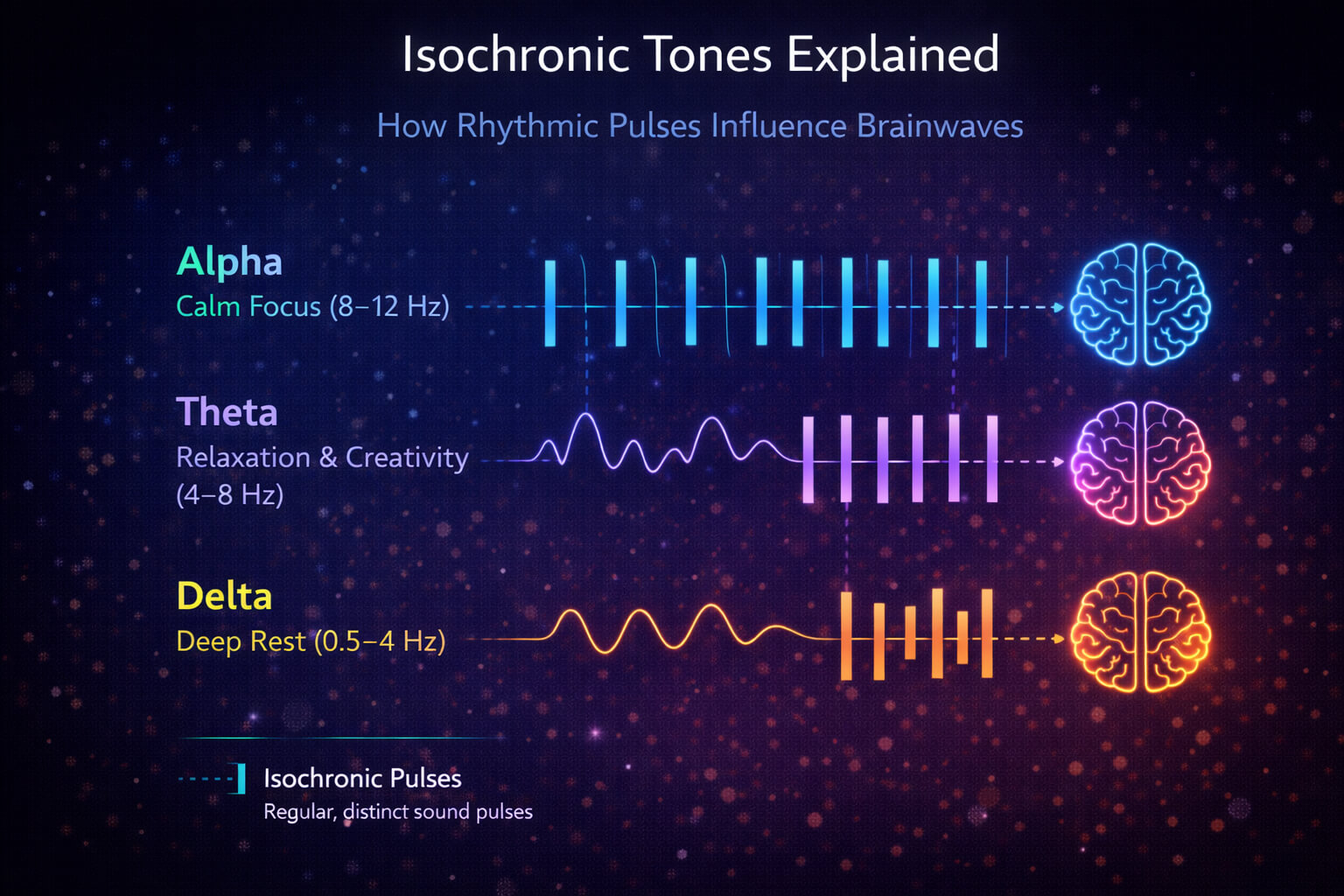 Isochronic Tones Explained: How Rhythmic Pulses Influence Brainwaves